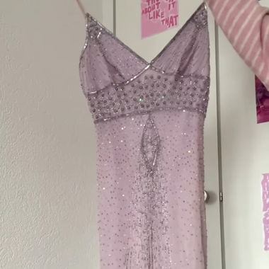 Robe à paillettes