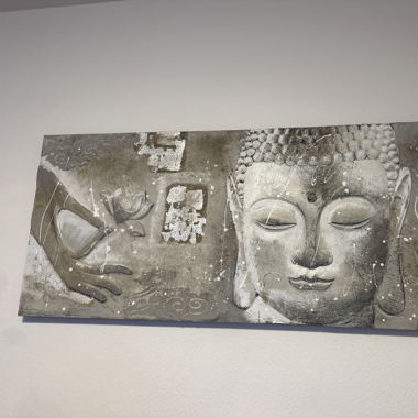 Leinwand budha deco