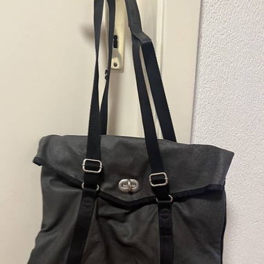 Sac Qwstion Tote washblack