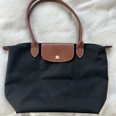 Schwarze Longchamp Mini
