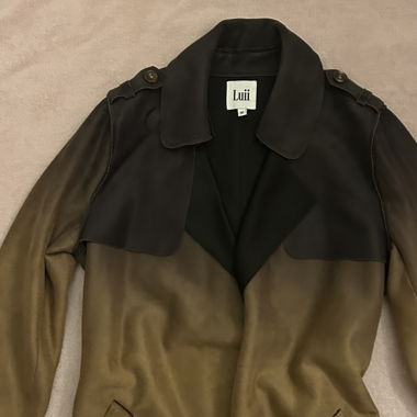 Suede Luii Trenchcoat 