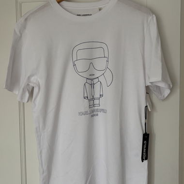 T-Shirt Karl Lagerfeld blanc