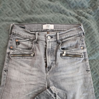 Grey jeans