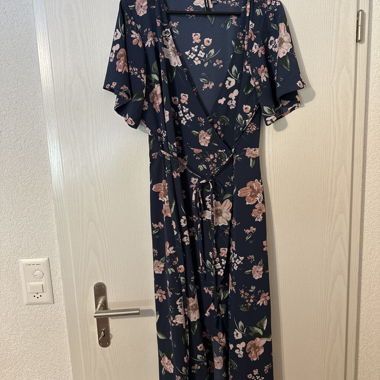 Blue Floral Dress