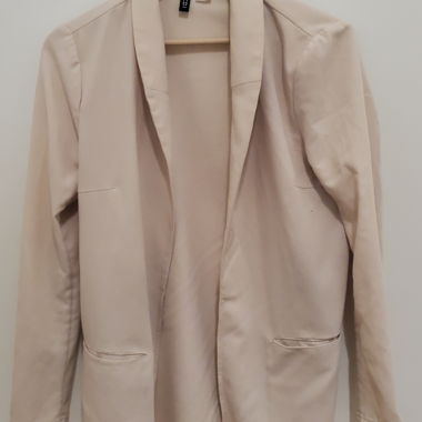 Blazer rose pâle 