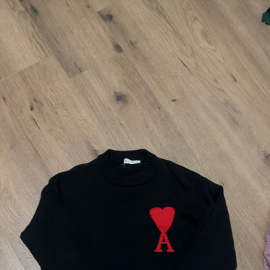 Ami Paris Sweater schwarz Grösse M