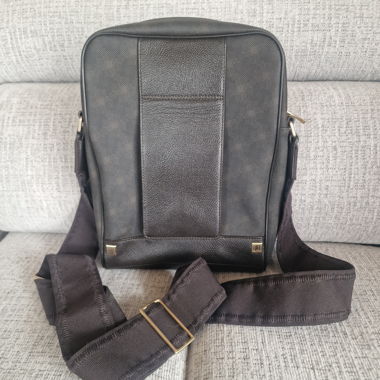 Dunhill Messenger Bag – Dunkelbraun – Top Zustand
