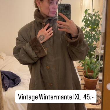 Vintage winter coat
