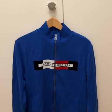 Giacca Tommy Hilfiger Blu con Zip