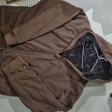 Veste à capuche marron Tommy Hilfiger