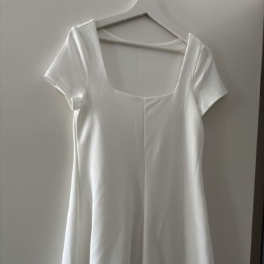 Kurzes Kleid weiss