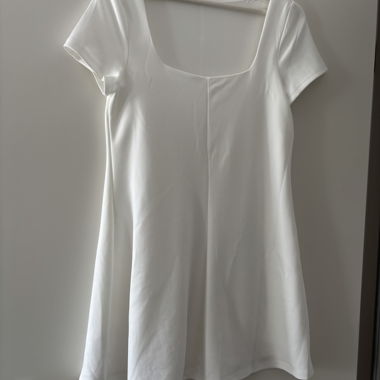 Kurzes Kleid weiss