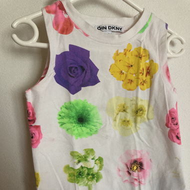 T-shirt à fleur fille