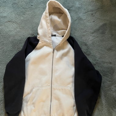 Giacca baggy con zip