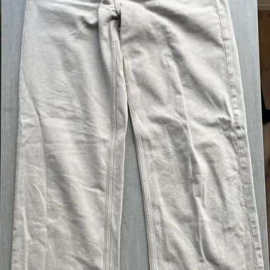 H&M beige Wide Leg Jeans