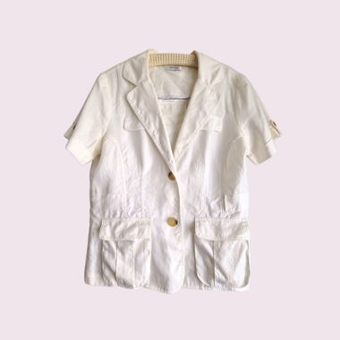 Veste d'été à manches courtes, taille 40