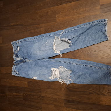 Jeans Mom taille haute