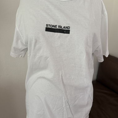 T-shirt Stone Island unisexe /XL (convient L-M pour hommes)