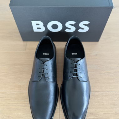BOSS Leather Lace-Up Shoes 44
