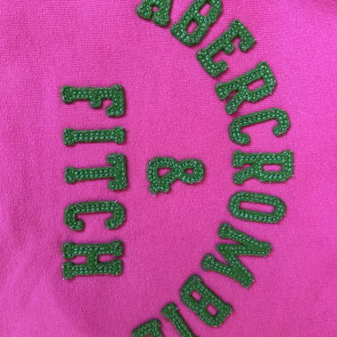 Abercrombie & Fitch colorful hoodie