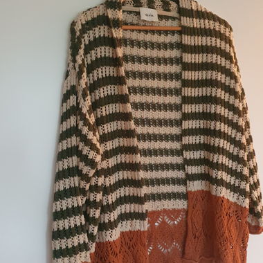 Cardigan all’uncinetto Dixie