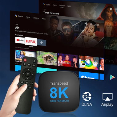 MX Box S Multimedia, Android TV, NEU mit Garantie