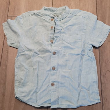 Chemise légère bleu clair