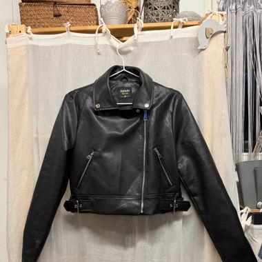 perfecto noir (veste en similicuir) 
