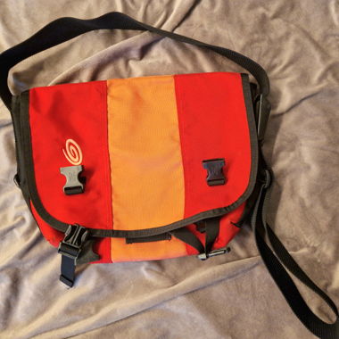 Timbuk2 shoulder bag red/orange
