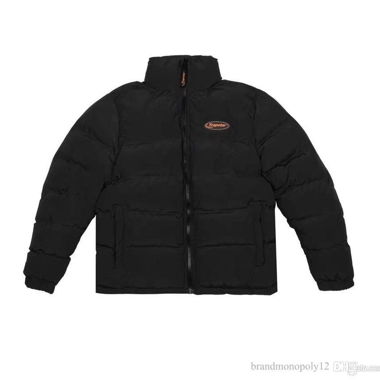 Trapstar Hyperdrive Puffer Black & Orange