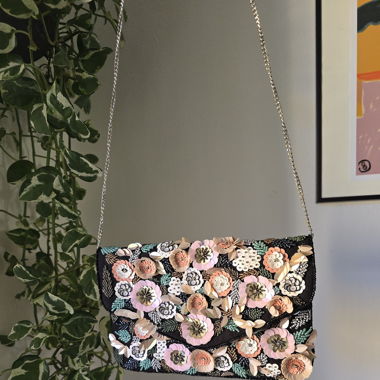 Handbag - Flowers - NAF NAF