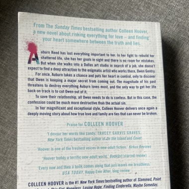Colleen Hoover Bücher (it ends with us + confess)