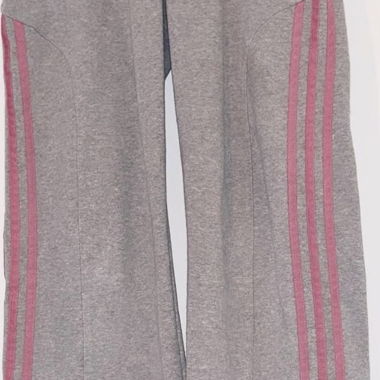 Adidas Training Pants Grey Pink