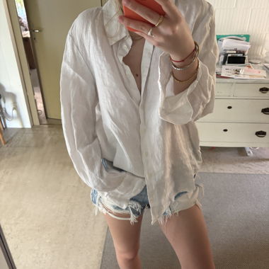 Chemise blanche oversize