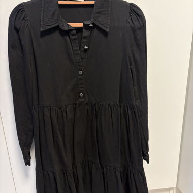 Robe-chemise noire Zara