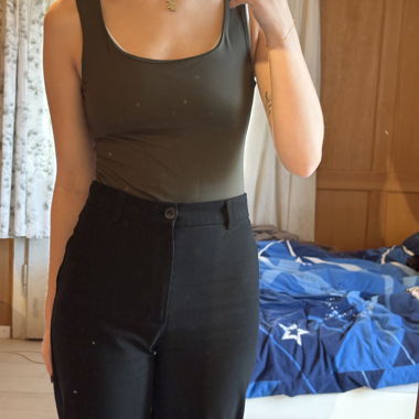 Crop Top - verde