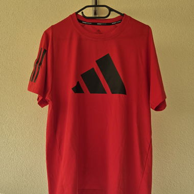 T-shirt d'entraînement Adidas rouge AEROREADY M