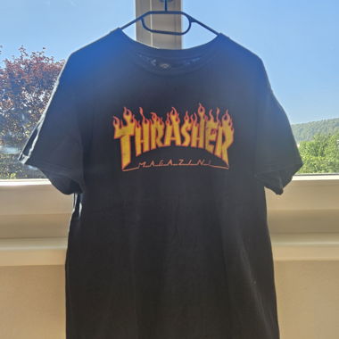 T-shirt Thrasher noir