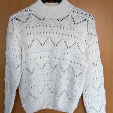 White Knit Sweater