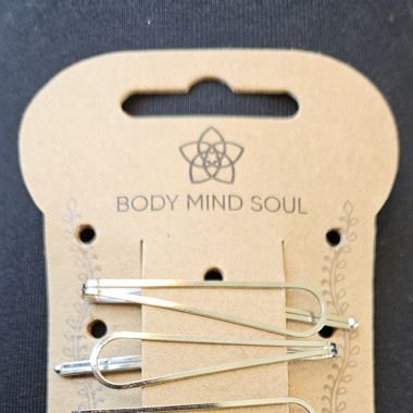 goldene & silbrige Haarspangen (Body Mind Soul)