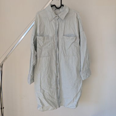 Chemise oversize rayée ZARA taille XL