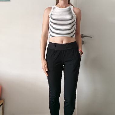 Pantalon de randonnée noir Décathlon 