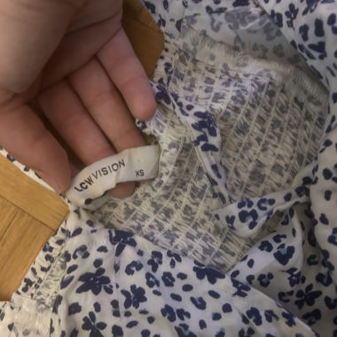 Robe bleu simple 