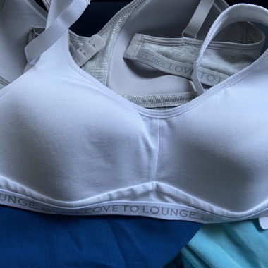 Reggiseno lounge bianco senza ferretto