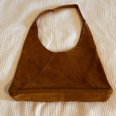 Tote in suede Mango