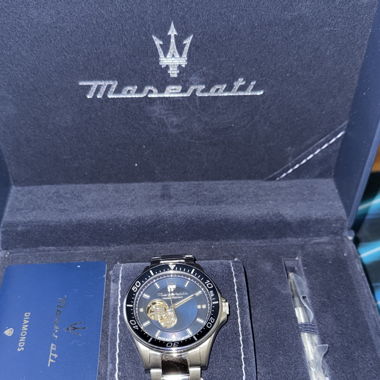 Maserati Man Watch Automatic With Other cordon 