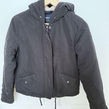 Black winter jacket
