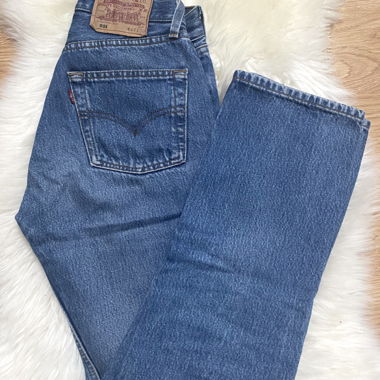 Original Levi‘s Jeans 501, dunkelblau, Gr. 34