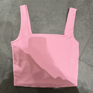 Pink & Beige Top