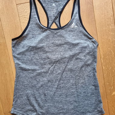 Canotta adidas M – grigio (Climalite)